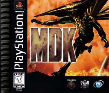 MDK (US) box cover front